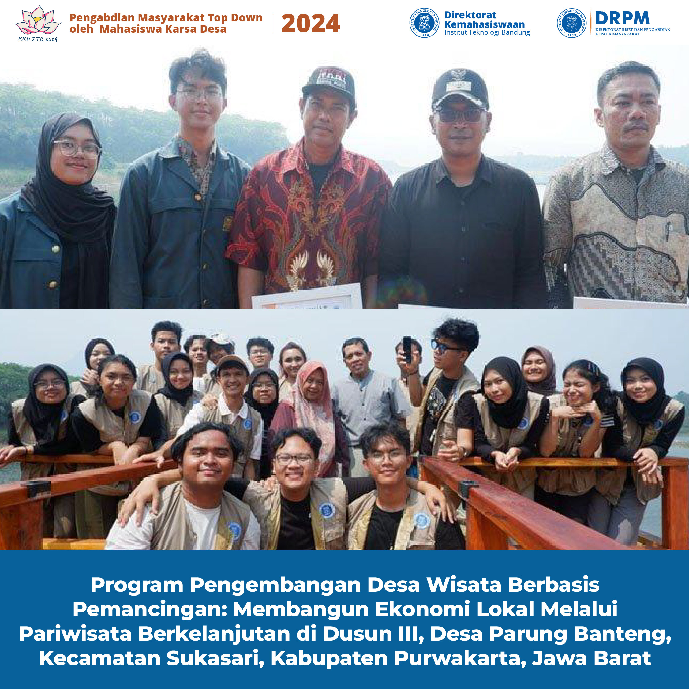 Program Pengembangan Desa Wisata Berbasis Pemancingan: Membangun Ekonomi Lokal Melalui Pariwisata Berkelanjutan di Dusun III, Desa Parung Banteng, Kecamatan Sukasari, Kabupaten Purwakarta, Jawa Barat