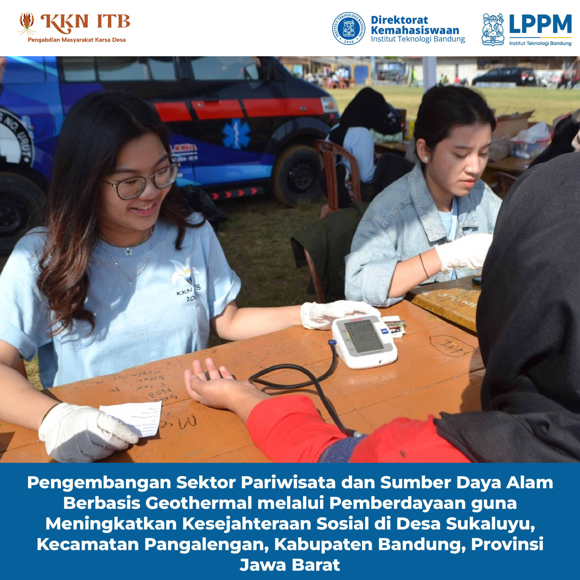 KKN ITB 2023: Membangun Infrastruktur Wisata Berkelanjutan di Desa Cimarga