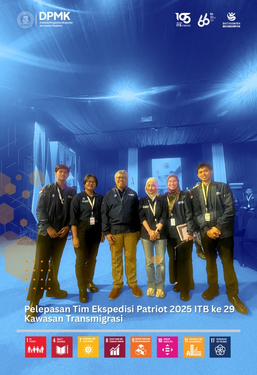 Pelepasan Tim Ekspedisi Patriot 2025 ITB ke 29 Kawasan Transmigrasi